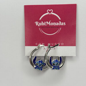 Pendientes aro Stitch